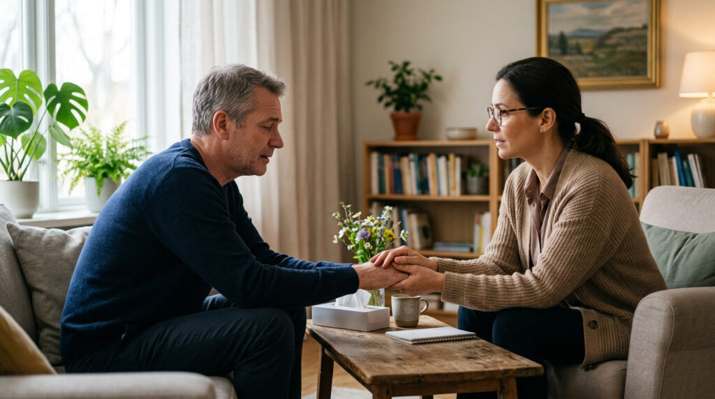 psicóloga en terapia